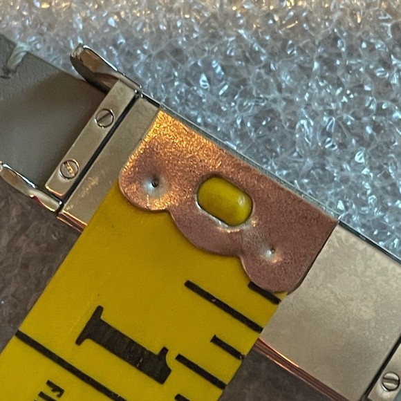 Tory Burch FITBIT FRET Double Wrap Bracelet Taupe Gray - Picture 3 of 9